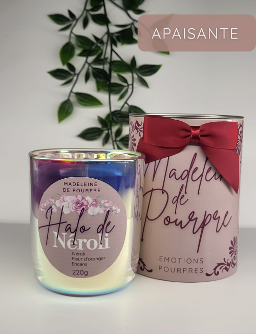 Bougie parfumée Neroli - Bougie Haut de gamme