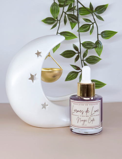 Larmes de Lune - Fondant Liquide Parfumé - Nuage Café 30 ml
