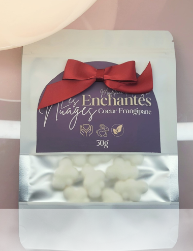 Nuages Enchantés - Fondants Solides - Coeur de Frangipane