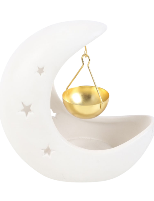 Brûleur Lune Blanche Suspendue