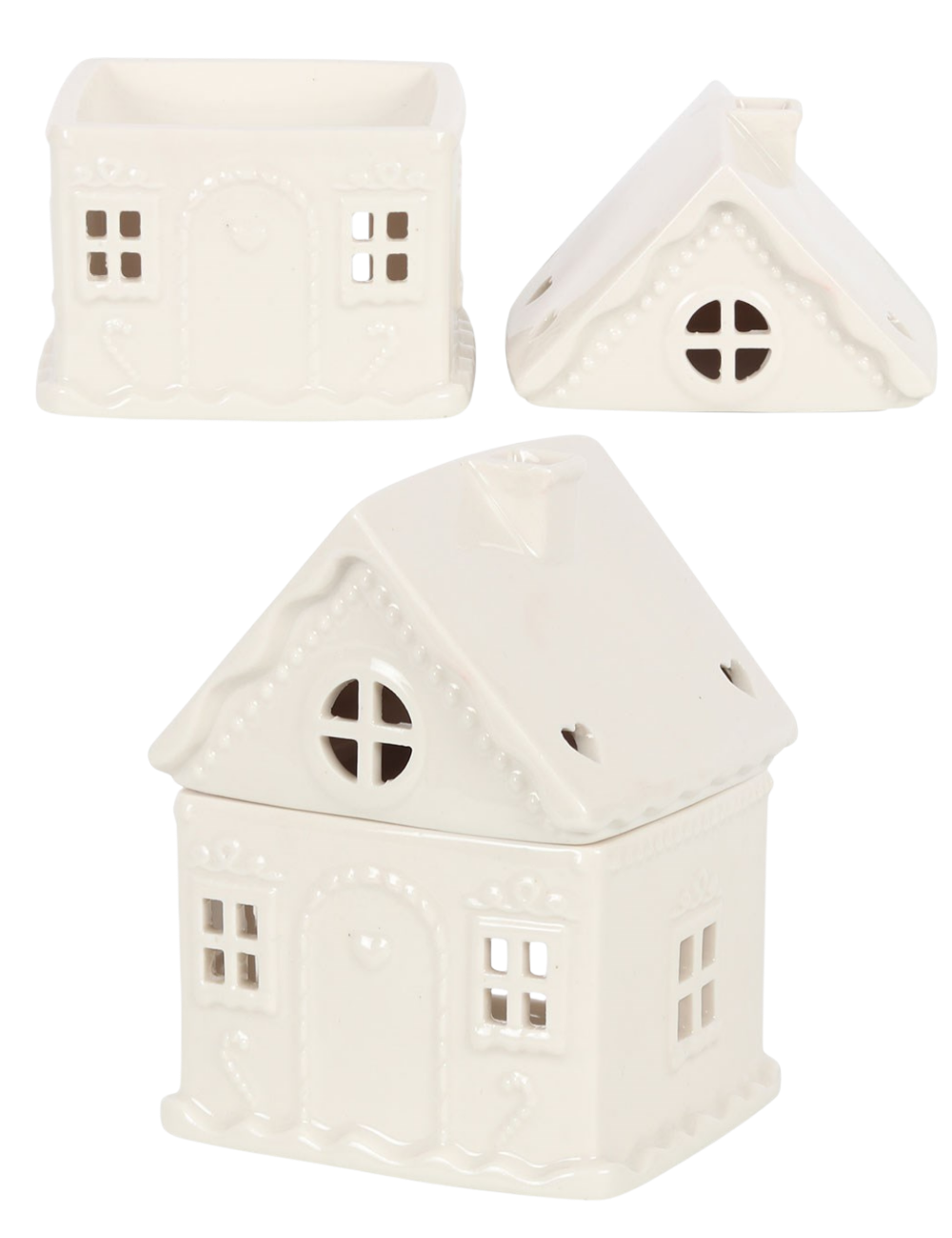 Brûleur Maison des Rêves sous la neige