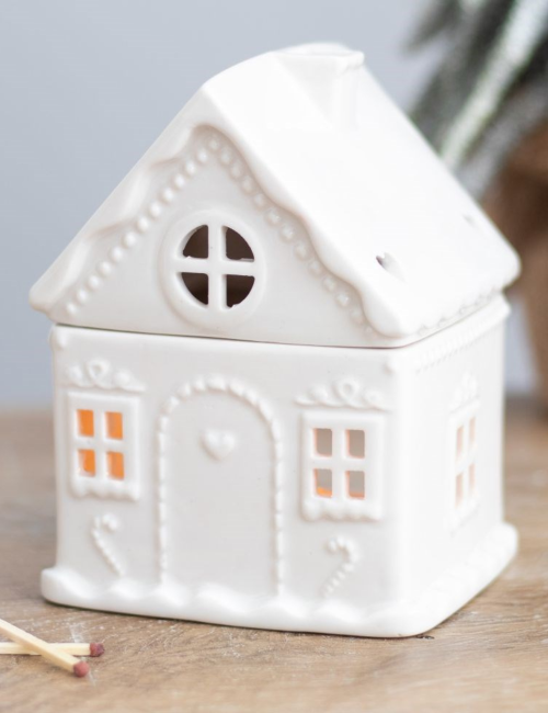 Brûleur Maison des Rêves sous la neige