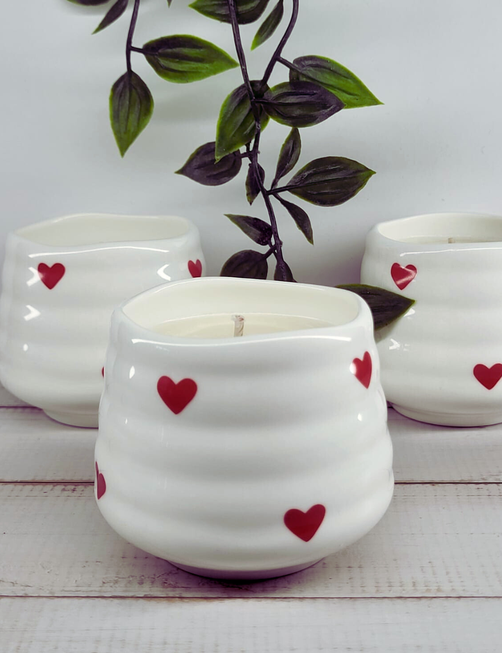 Tasse Gourmande Bougie Coeur 120g