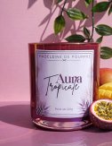 Bougie parfumée Aura Tropicale 220g Cire sans paraffine