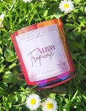 Bougie parfumée Aura Tropicale 220g Cire sans paraffine