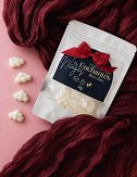 Fondants solides parfumés Madeleine de Pourpre en cire végétale premium. Senteur festive menthe chocolat