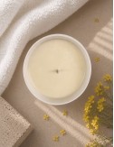 Bougie parfumée Madeleine de Pourpre. Cire végétale coco colza , cire premium sans paraffine , combustion propre.