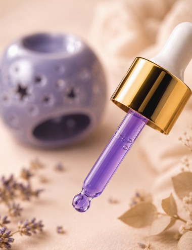 Larmes de lune , fondant liquide parfumé. Senteur poudrée.