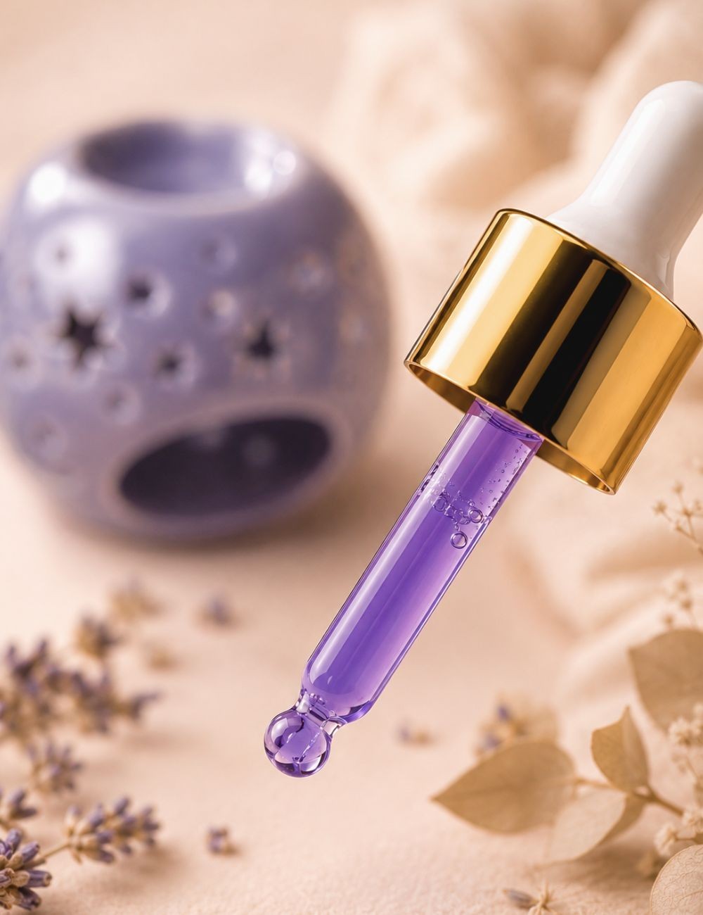 Larmes de lune , fondant liquide parfumé. Senteur poudrée.