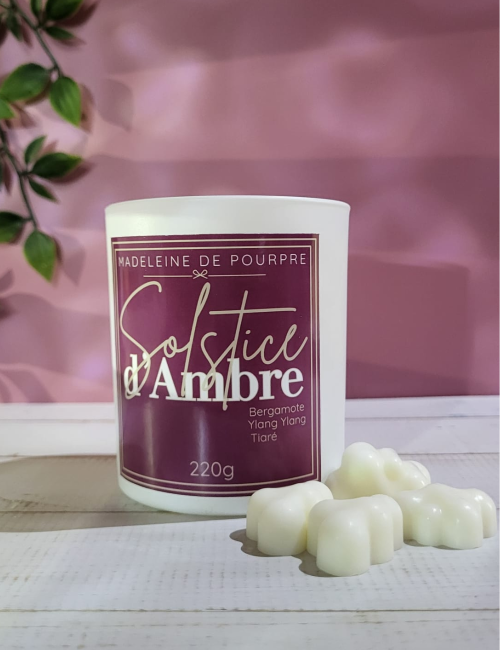 Solstice d'Ambre - Bougie Parfumée 220g