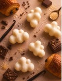 Miette Dorée – Fondants parfumés pâte dorée | Madeleine de Pourpre