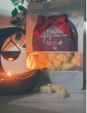 Sachet fondants parfumés solides , brûle parfum lune suspendue.Senteur gourmande rocher praliné. Madeleine de Pourpre.