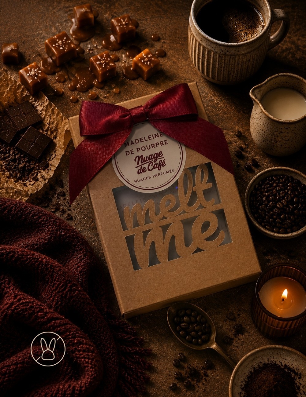 MELT ME Nuage de Café - Fondants parfumés cire végétale