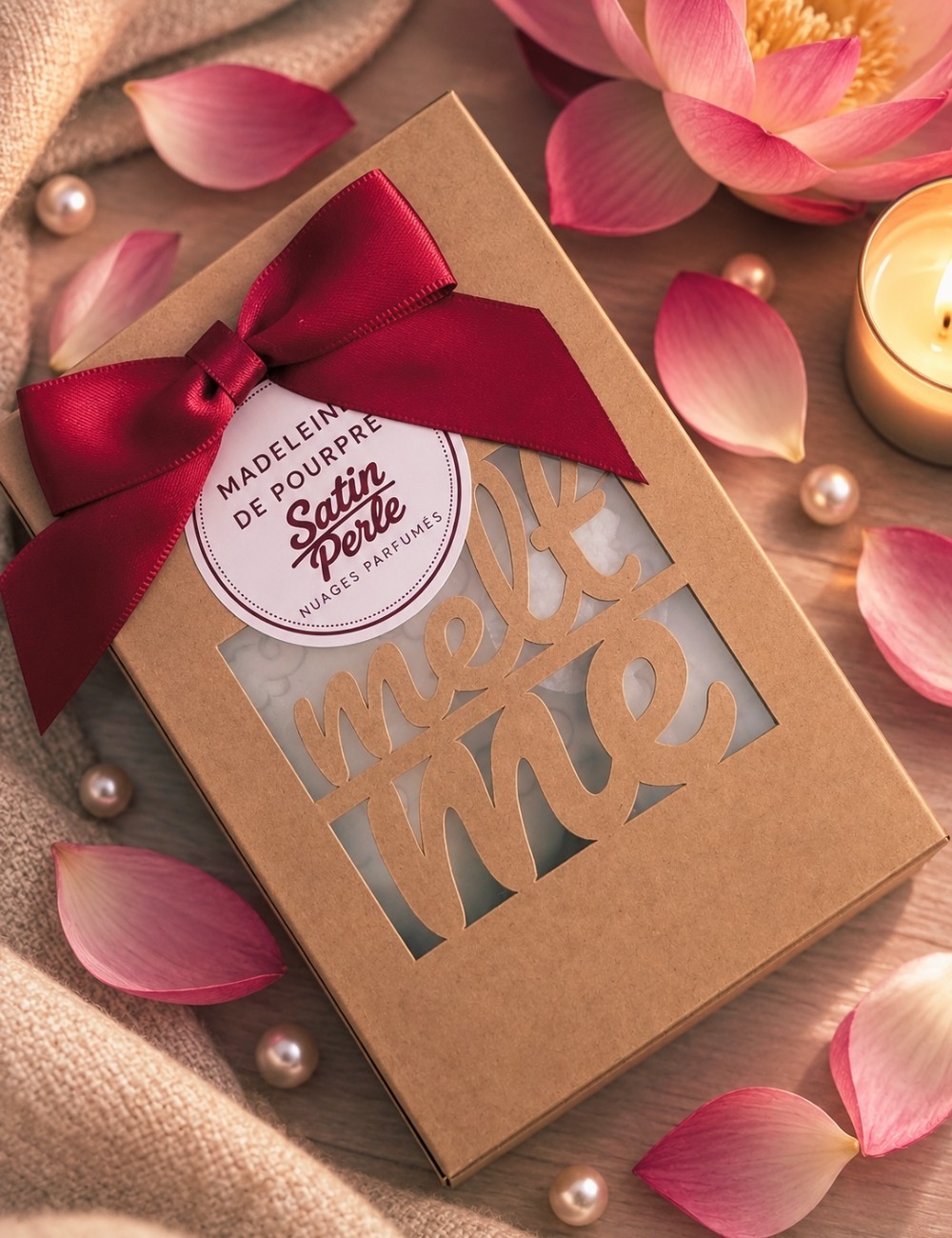 MELT ME Satin Perle - Fondants parfumés cire végétale