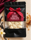 Fondants parfumés en forme de nuages délicats. Senteur gourmande de croissant au beurre et vanille. Sachet cadeau.