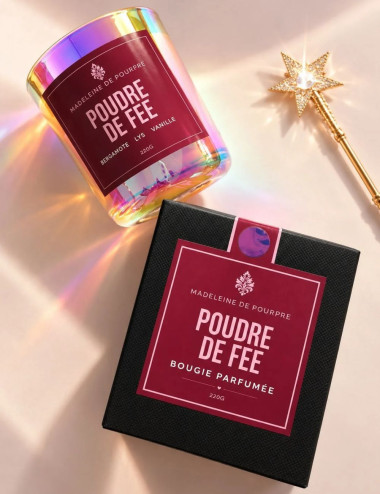 Bougie Parfumée Florale & Poudrée | Poudre de Fée