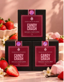 Candy Crash - Bougie Parfumée 220g  | Marshmallow,Fraises,Vanille