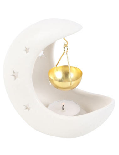 Brûleur Lune Blanche Suspendue