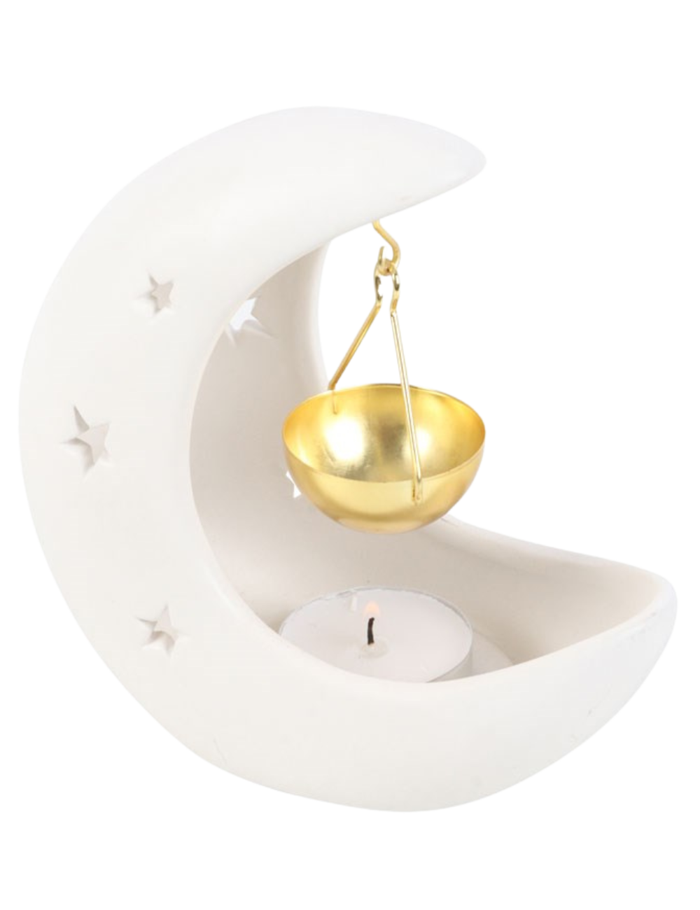 Brûleur Lune Blanche Suspendue