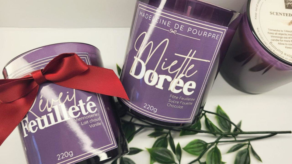 Notre Collection de bougies Madeleine Du Temps